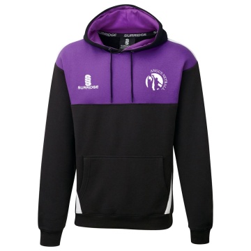 Angus Netball - Blade Hoody - Black / Purple / White
