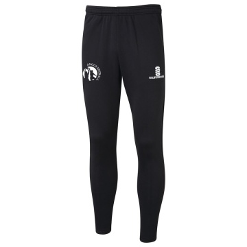 Angus Netball Tek Slim Training Pants : Black